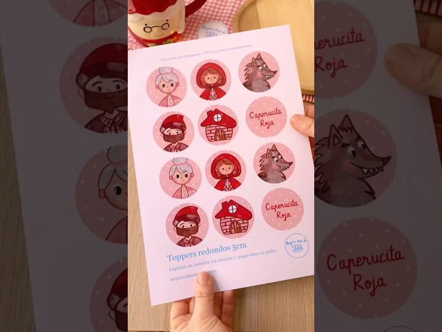 Vídeo relacionado con CHILDHOOD TREASURE Caperucita Roja - Suministros de decoración para fiestas temáticas de cuentos de hadas - Suministros para fiestas de estilo europeo rojo - Juego de vajilla desechable con platos