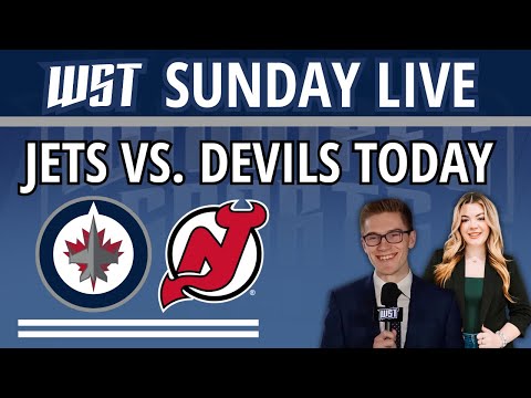 Winnipeg Jets vs. New Jersey Devils today | WST Sunday Live