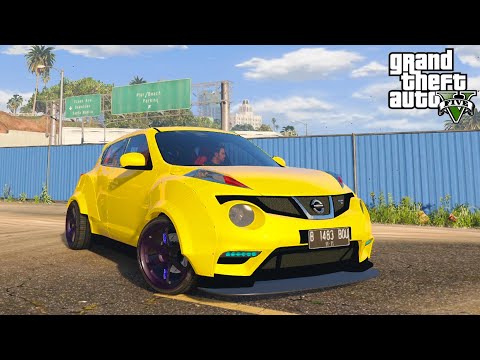 MOBIL LEGEND NISSAN JUKE NISMO RS KENCANG BUAT BALAP BODY RWB - GTA V MOD INDONESIA EPISODE SPESIAL