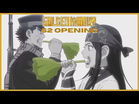 Golden Kamuy S2 Opening 4K  [Creditless] | English Subbed [CC]