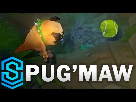 Pug'Maw (Pug Kog'Maw) Skin Spotlight - League of Legends