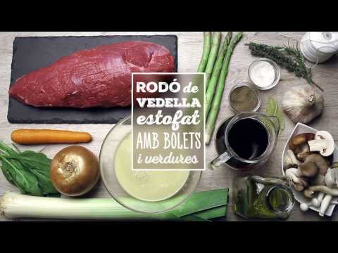 Recepta de rodó de vedella