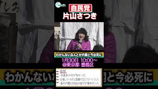 【演説会巡り】自由民主党・片山さつきの街頭演説に行ってみた！