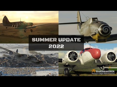 AuthentiKit Flight Simulation Controls - Summer Update 2022