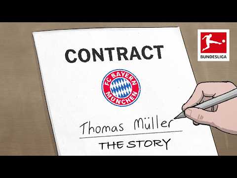 GOODBYE, Thomas! 🥹🐐 The Story of  Thomas Müller – A Bundesliga LEGEND – by Nick Murray Willis 🎨