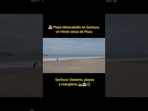 Playa Matacaballo en Sechura: un rincón único de Piura. 🏖️  #Sechura #ProvinciaDeSechura