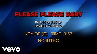 Dwight Yoakam, Elle King - Please, Please Baby (Karaoke)