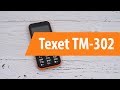 Мобильный телефон teXet TM-302 черный-оранжевый - Видео