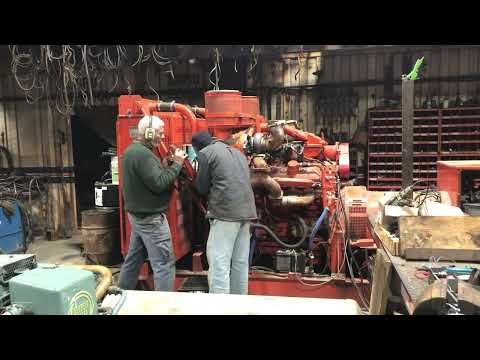 12v92 500kw Detroit diesel generator.       -for sale-