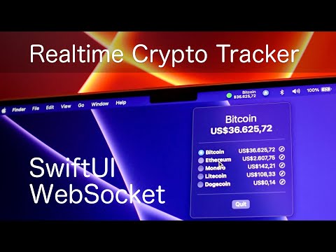 Build a macOS Menu Bar Realtime Crypto Tracker with SwiftUI & WebSocket thumbnail