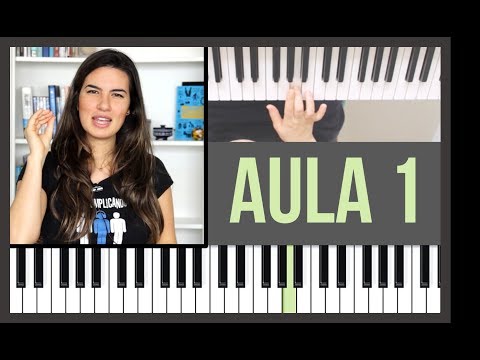Como tocar Teclado do ZERO (aula 1 para iniciantes passo a passo)