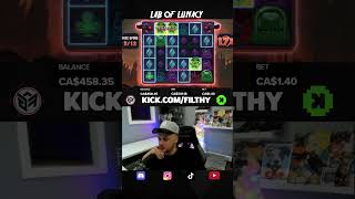 LAB OF LUNCY SLOT MAXES OUT MULTI FOR A BIG WIN #shorts #lab #lunacy #slot #slots #bigwin #win