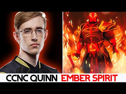 THIS IS HOW 11K MMR CCNC QUINN PLAYING EMBER SPIRIT. FULLGAMEPLAY | DOTA 2 MICRO