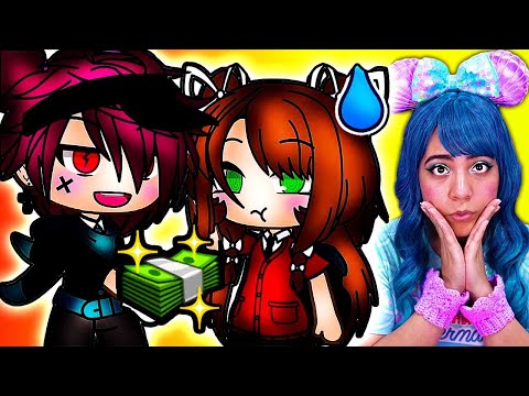Sold to a Billionaire Vampire?! 🧛💸 Gacha Life Mini Movie Love Story Reaction