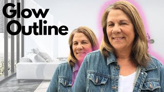 How to add a GLOW Outline to YouTube Thumbnail // remove background // canva
