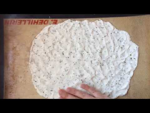 Step by Step Cassava Flour Crust