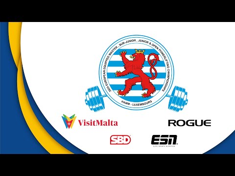 Men M4 all & M3 59 to 83 - European Masters Equipped Powerlifting Championship
