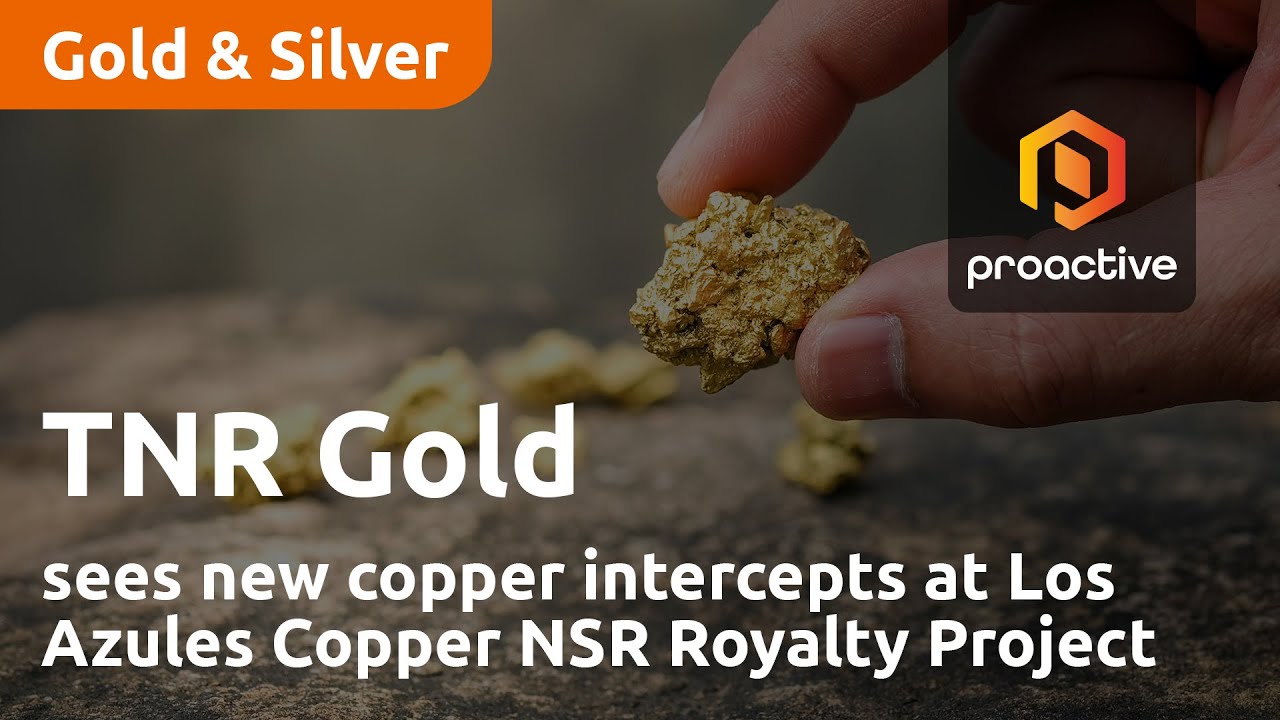 TNR Gold sees new copper intercepts at Los Azules Copper NSR Royalty Project
