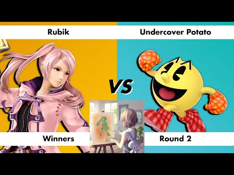 SUPER SMASHED at TRANSPLANTS - Winners Round 2: Rubik (Robin) vs Undercover Potato (Pac-Man)