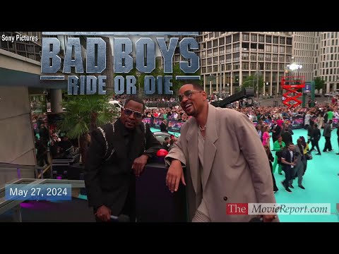 BAD BOYS RIDE OR DIE Berlin premiere Will Smith, Martin Lawrence, Adil & Bilall - May 27, 2024 4K