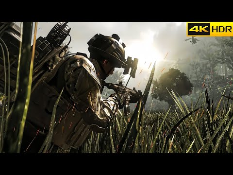 No Man’s Land | Relentless Enemy Attacks in COD Ghosts (4K HDR) Call Of DuTy 