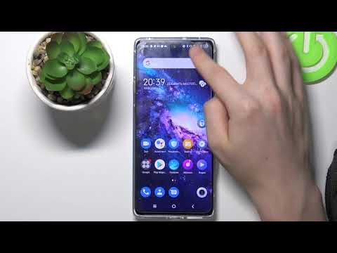 Как использовать одноручный режим в TCL 20 Pro?