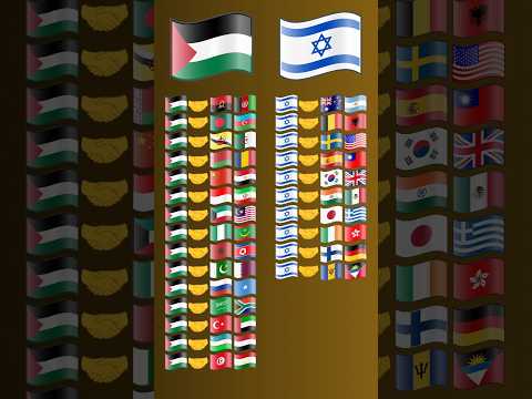 Israel team vs Palestine team #shorts #youtubeshorts #countryballs #palestine #israel #flag