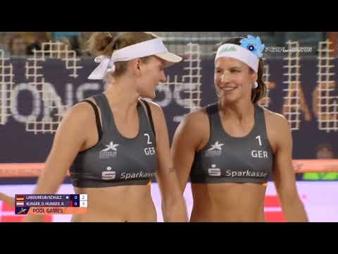 Beach Volleyball European Championships: Germany vs Austria #beachvolleyball #beachvolley