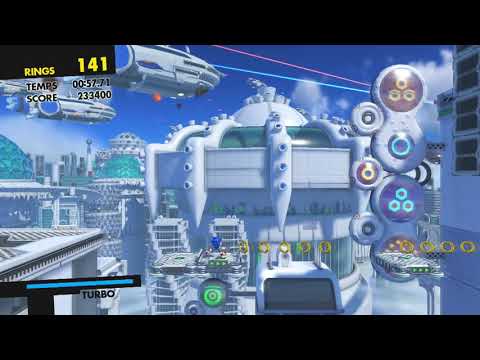 112   Walkthrough FR l Sonic Forces l Ring Rouge 23 Metropolitan Highway   Metropolis Rang S