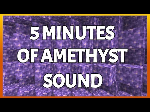 MINECRAFT ASMR - 5 Minutes of Amethyst Sound