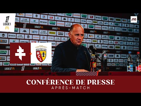25-26: Matchday 10: Metz - Lens, Stéphane Le Mignan's reaction