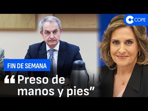 Cristina López Schlichting: "Zapatero is trapped hand and foot"