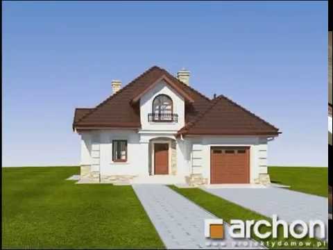 Dom w kobeach. Projekty domów ARCHON+, www.archon.pl
