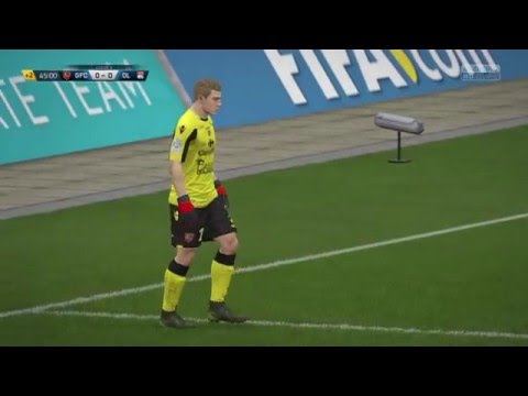 Ajaccio vs Lyon Highlights 20/12/2015