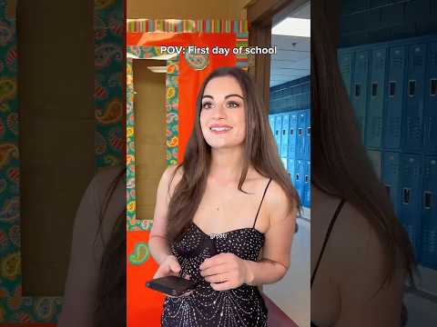 POV: First day of school. Part 16. #skit #comedy #funny #acting #school