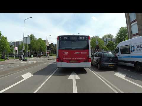 HTM lijn 21: Scheveningen Noord - Vrederust | 2021 | 4K