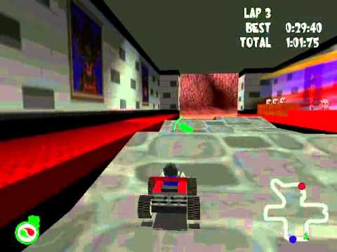 Lego Racers -(PC/PS1/N64) Level 9 'Knightmare-Athon' (0:21:35.59)-