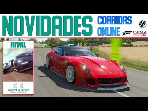 Forza Horizon 4 - Modo Rivais e Corridas Online Ferrari 599XX EvO