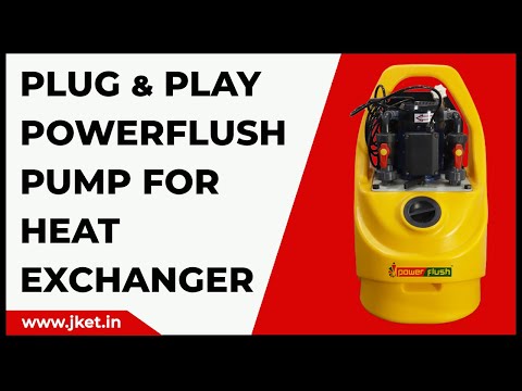 Power Flush plug & play machine for efficient cooler cleaning