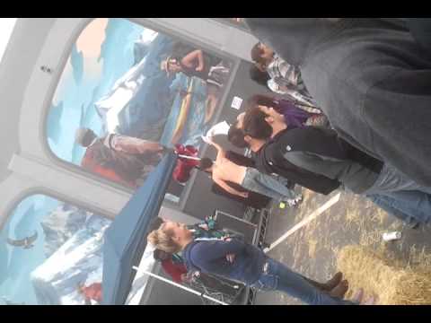 Crazy people Humboldt arcata rail jam 2011