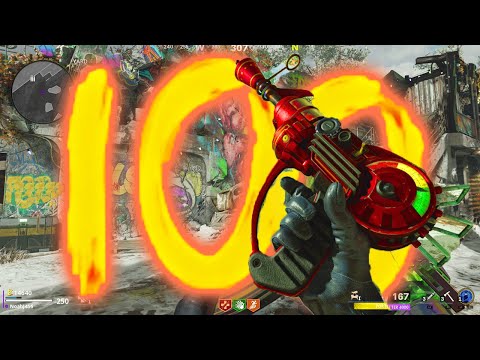 COLD WAR ZOMBIES - ROUND 100 SPEEDRUN ATTEMPT (NEW STRATEGY WITH RAY GUN)