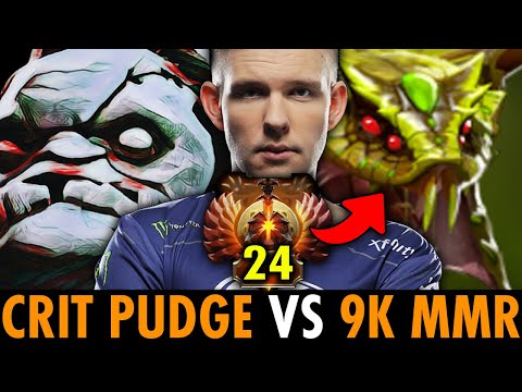 HOW CRIT PUDGE OUTPLAYED 9K MMR  NONSTOP GANK HOOK | GENIUS PUDGE