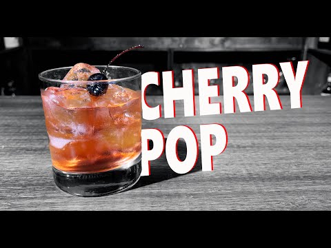 How To Make The Cherry Pop Cocktail | Booze On The Rocks
