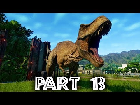 Jurassic World Evolution Gameplay Walkthrough Part 13 - SPENDING 6 MILLION ON ONE DINOSAUR