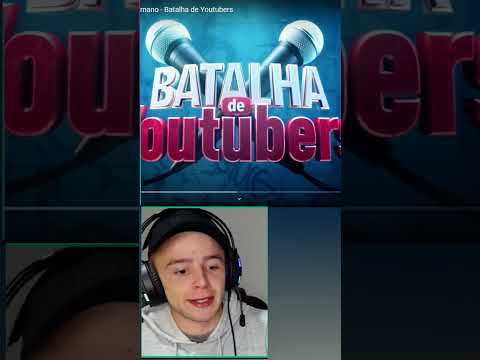 Batalha Drawn Mask Vs. Mussoumano - Batalha de Youtubers  | Batalha de Rimas | Mussa Rap #shorts
