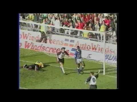 Derby County 2-1 Luton Town - 9th October 1993