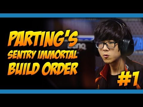 StarCraft II Study #17: PartinG's Immortal Sentry All In Protoss Build Order - Part 1
