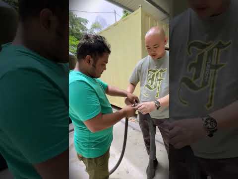 Rekod Pemasangan Pam Plunger Untuk Pelanggan / Plunger Pump Installation for Customer Record