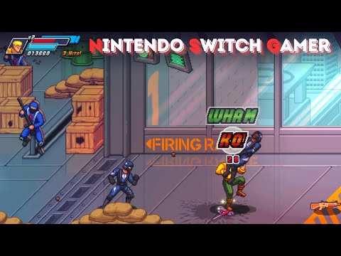 G.I. JOE WRATH OF COBRA GamePlay Nintendo Switch - Action Games Review