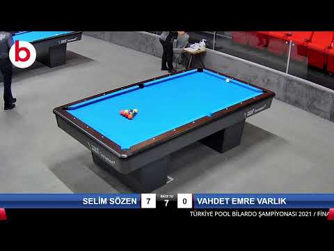 SELİM SÖZEN & VAHDET EMRE VARLIK Bilardo Maçı - 